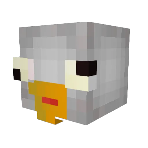imthewalker666 Minecraft avatar head, 3D render