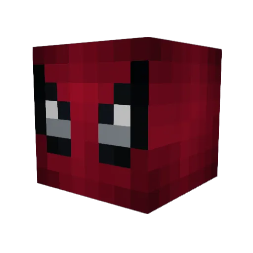 imxannnn Minecraft avatar head, 3D render