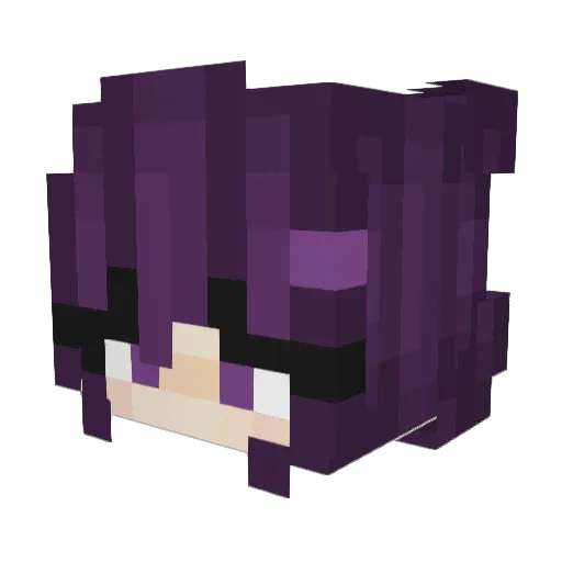 imyuri8 Minecraft avatar head, 3D render
