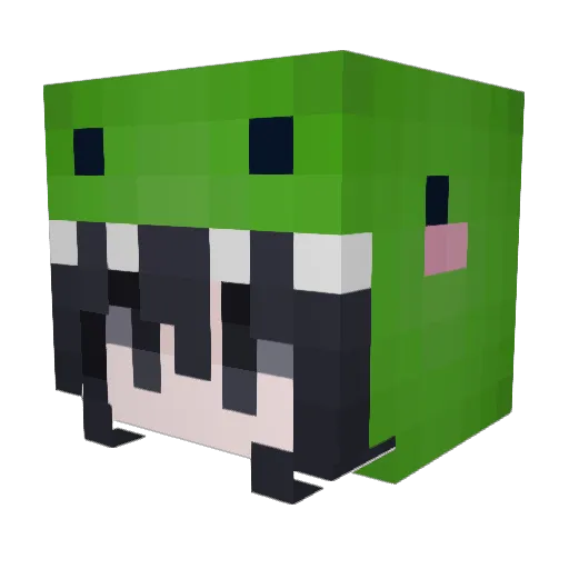 in3flammablePre Minecraft avatar head, 3D render