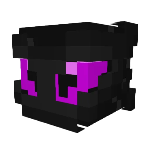 in_rainbows_ Minecraft avatar head, 3D render