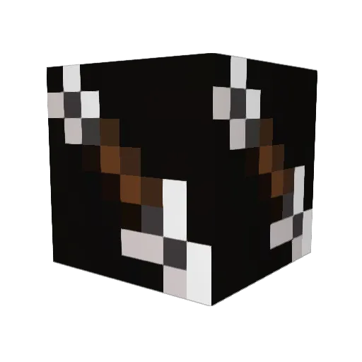 inactivating Minecraft avatar head, 3D render