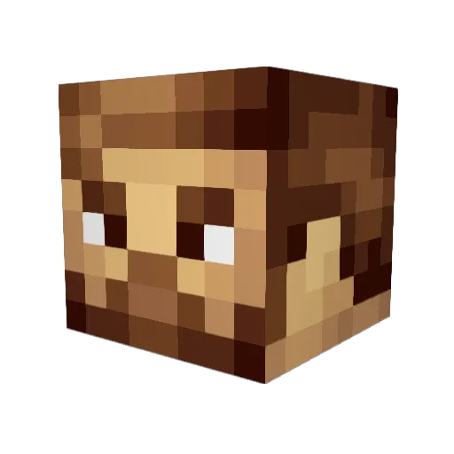 incompetent0209 Minecraft avatar head, 3D render