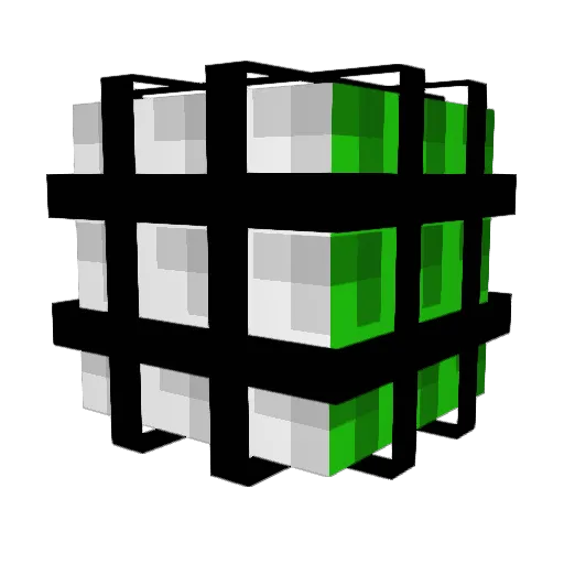 indeed256 Minecraft avatar head, 3D render
