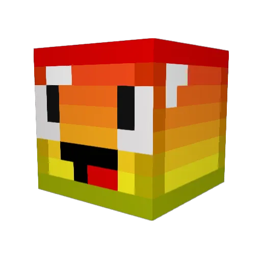 inderkiller24 Minecraft avatar head, 3D render