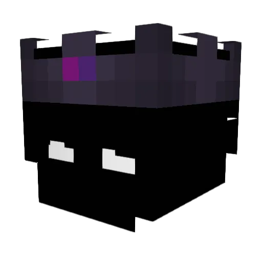 indian_mami Minecraft avatar head, 3D render