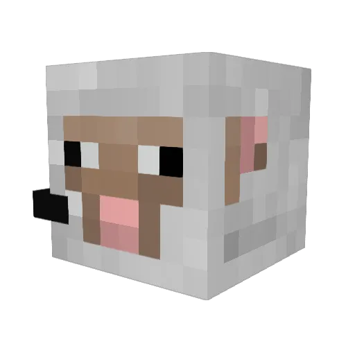 indianimal07 Minecraft avatar head, 3D render