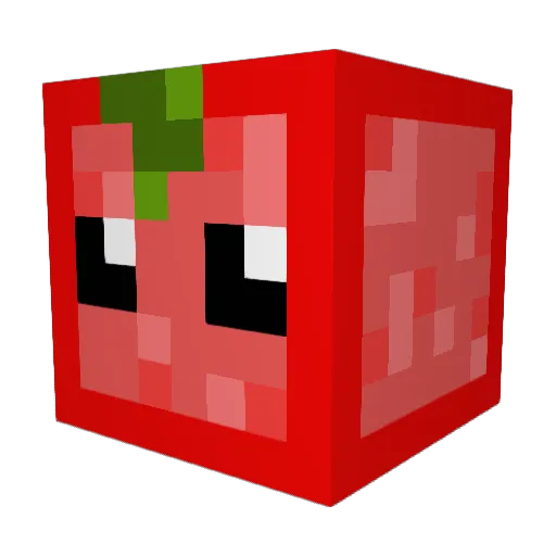 indipixie Minecraft avatar head, 3D render