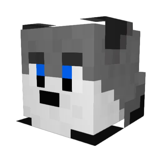 indusik2013 Minecraft avatar head, 3D render