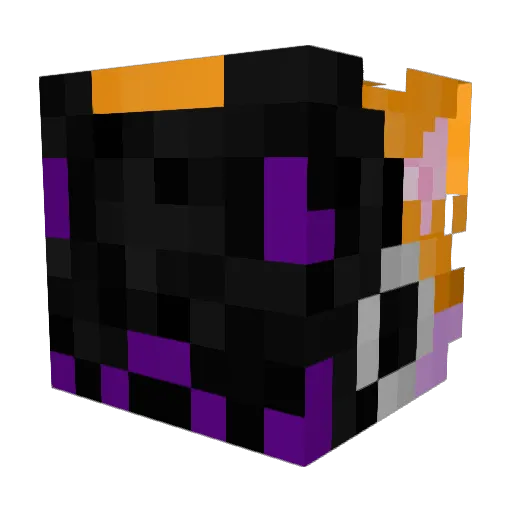 indyana8965 Minecraft avatar head, 3D render