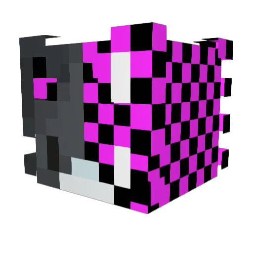 ineedabanana Minecraft avatar head, 3D render