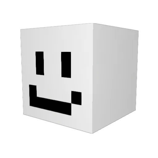 infertileguy Minecraft avatar head, 3D render