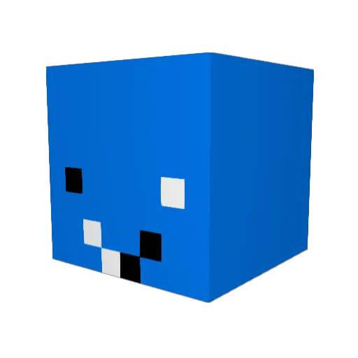 infimir Minecraft avatar head, 3D render