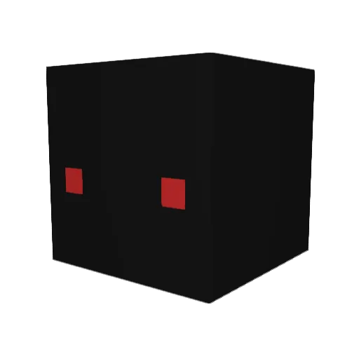 infinit1000 Minecraft avatar head, 3D render