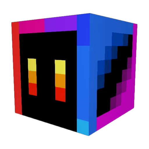 infinite46 Minecraft avatar head, 3D render