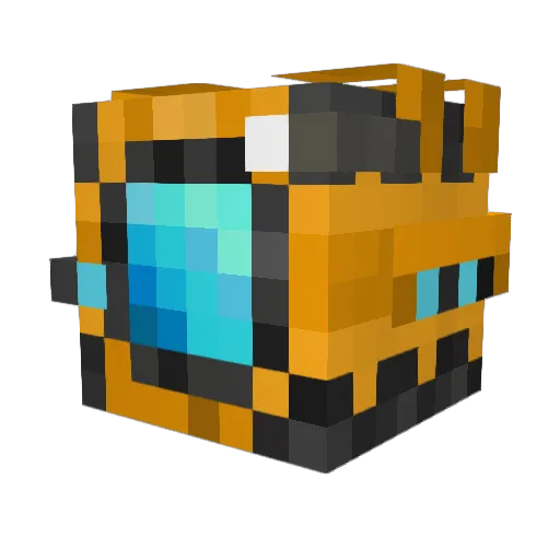 infiniteloop12 Minecraft avatar head, 3D render