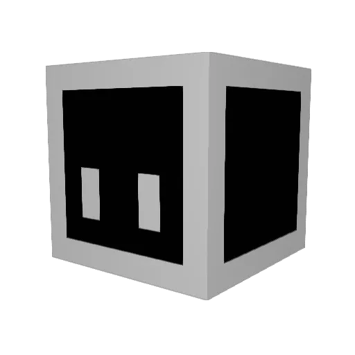infinity2282 Minecraft avatar head, 3D render