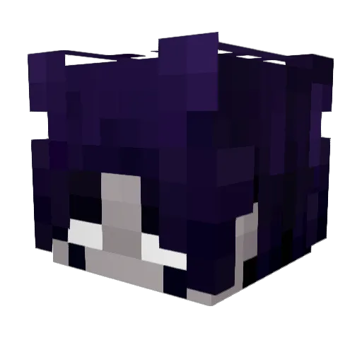 infinity4153 Minecraft avatar head, 3D render