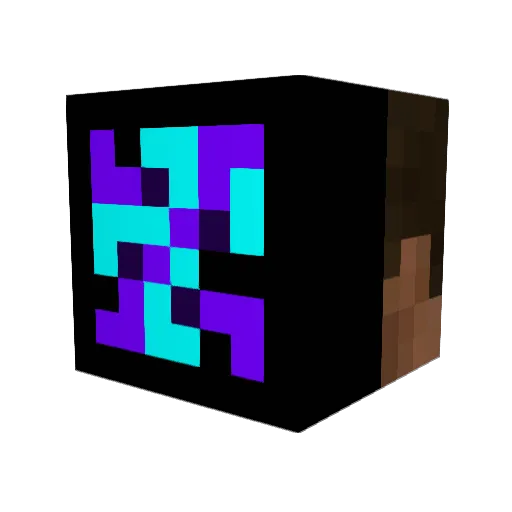 infinityspeeder Minecraft avatar head, 3D render