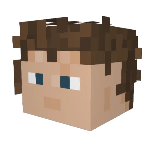 ingham2100 Minecraft avatar head, 3D render