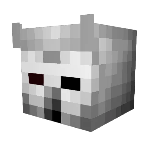 ingo7263 Minecraft avatar head, 3D render