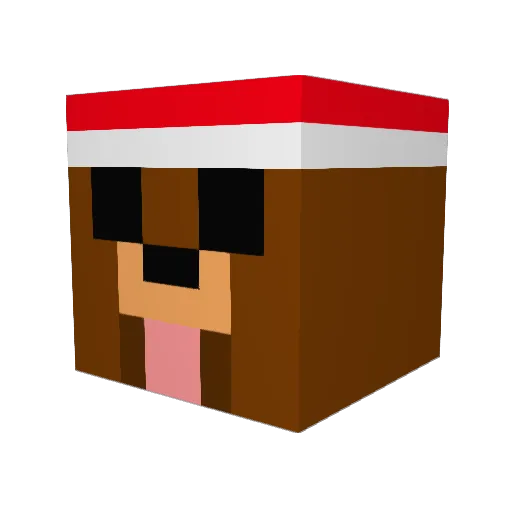 ingohan Minecraft avatar head, 3D render