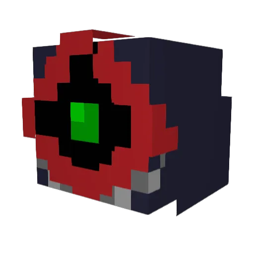 ingram11029 Minecraft avatar head, 3D render