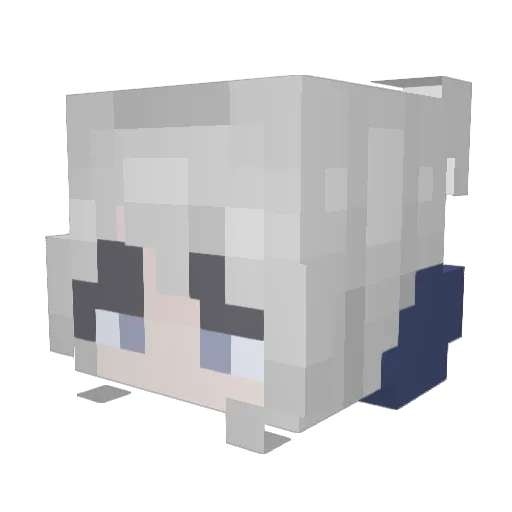 inhoindeyo1 Minecraft avatar head, 3D render