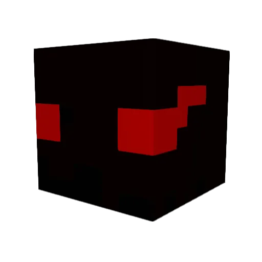 iniuni Minecraft avatar head, 3D render