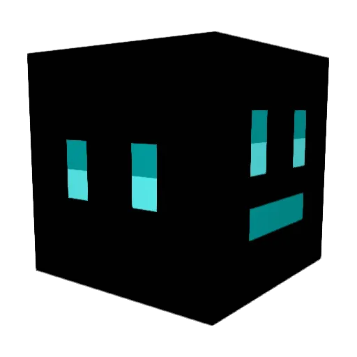 inko_chan Minecraft avatar head, 3D render