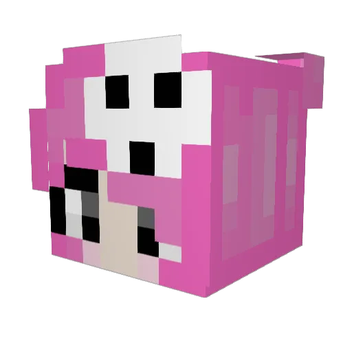 inktoons Minecraft avatar head, 3D render
