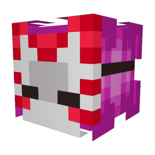 inky_lamp Minecraft avatar head, 3D render