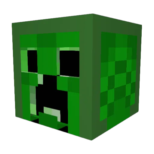 inn0cnt Minecraft avatar head, 3D render