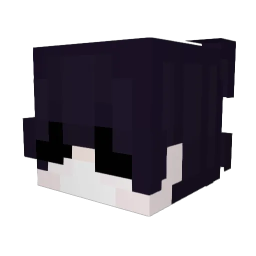 inniengom Minecraft avatar head, 3D render
