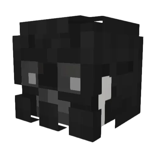 inokoo Minecraft avatar head, 3D render