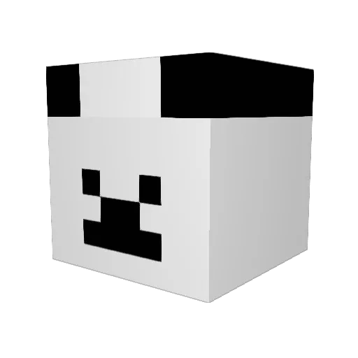 inosan_1126 Minecraft avatar head, 3D render