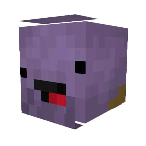 insakevin Minecraft avatar head, 3D render