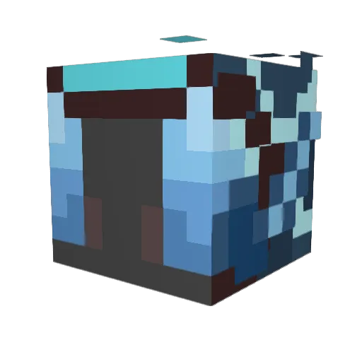 insanityrulesme1 Minecraft avatar head, 3D render