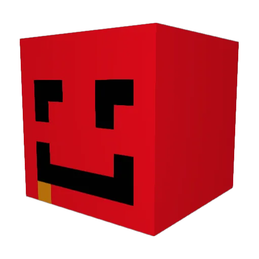insanler Minecraft avatar head, 3D render