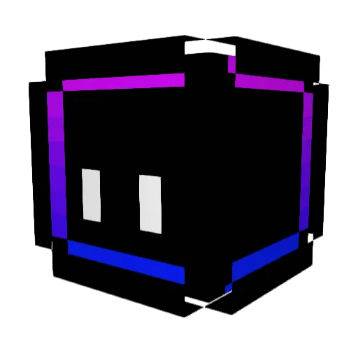 insertmemehere Minecraft avatar head, 3D render