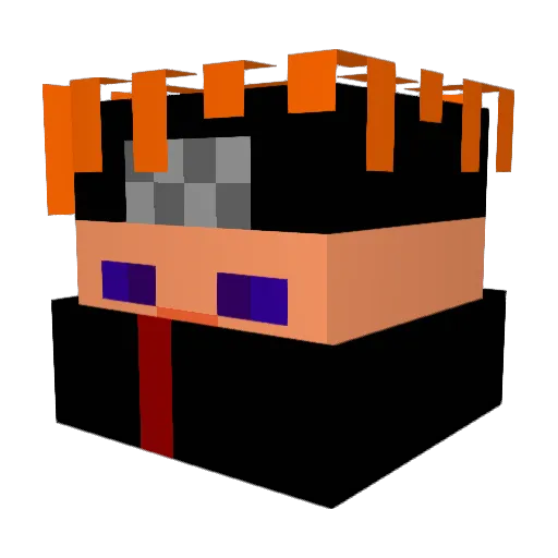 insight92 Minecraft avatar head, 3D render