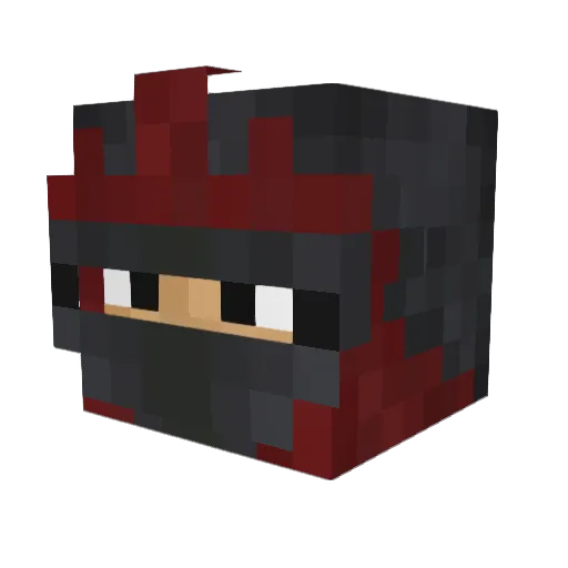 inspectorkemp4 Minecraft avatar head, 3D render