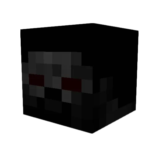 instagramhoes Minecraft avatar head, 3D render