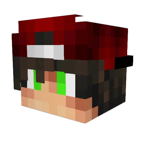 instakilla7997 Minecraft avatar head, 3D render