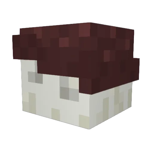 insurmontable Minecraft avatar head, 3D render