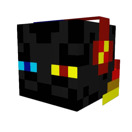 intensive_moron8 Minecraft avatar head, 3D render