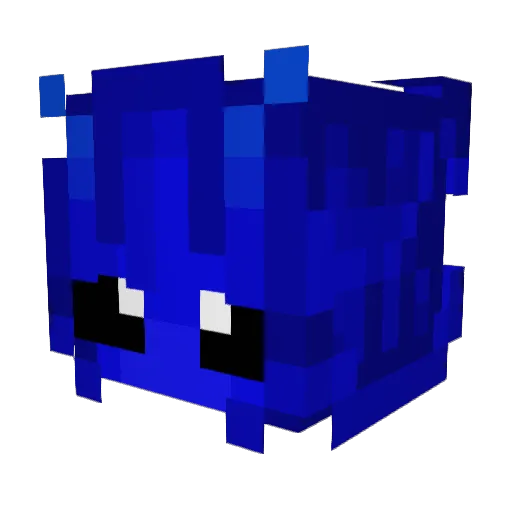 interkiz Minecraft avatar head, 3D render