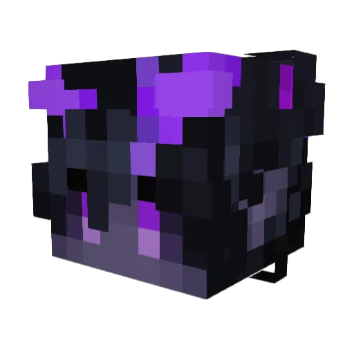 internationalX Minecraft avatar head, 3D render