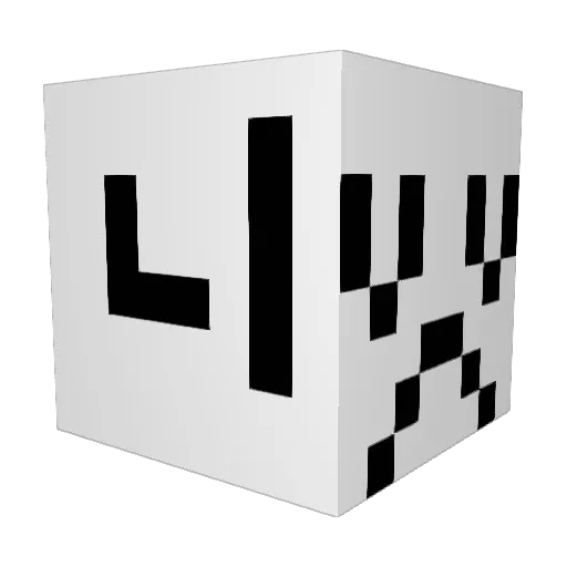 internet2349 Minecraft avatar head, 3D render