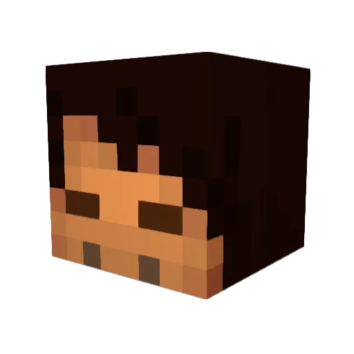 intiraymi7010 Minecraft avatar head, 3D render